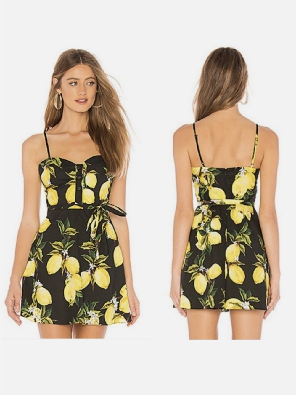 ❤️ L’Academie Harlow Mini Lemon Dress, like new